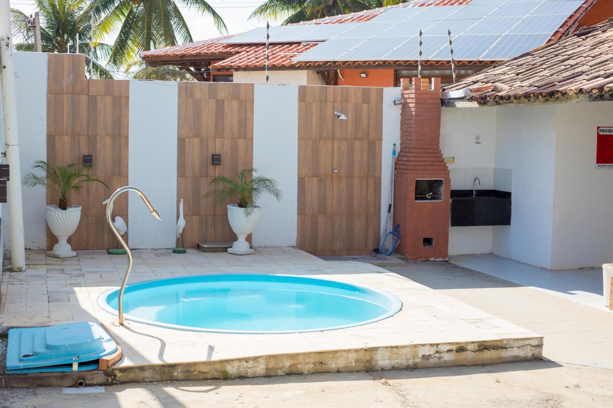 Casa Duplex Com 2 Suites Com Ar Condicionado ,100M Da Praia - Barra De Sao Miguel, A 8 Minutos Da Praia Do Gunga E A 3 Da Praia Bonita! Condominio Com Piscina E Churrasqueira! Экстерьер фото